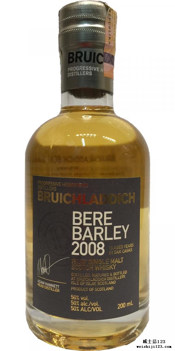 Bruichladdich 2008