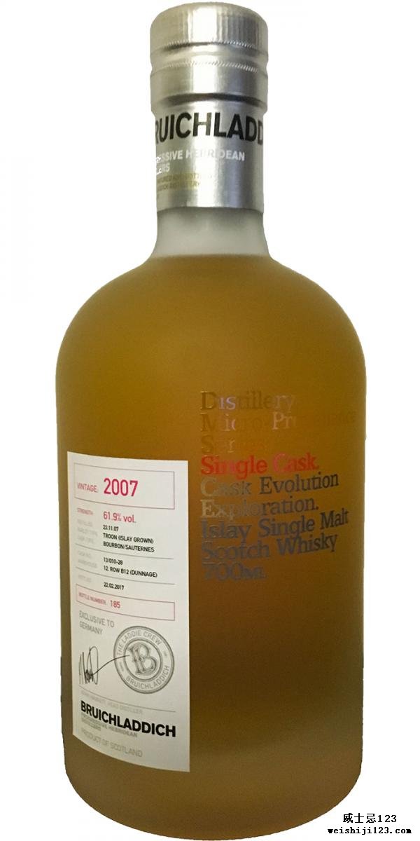 Bruichladdich 2007