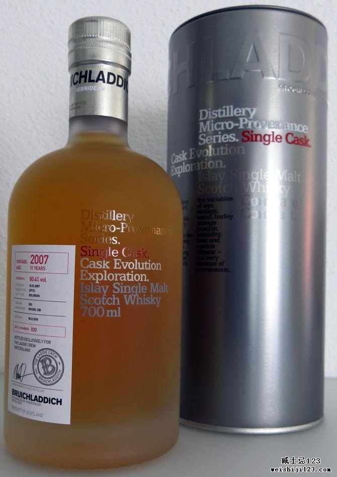 Bruichladdich 2007