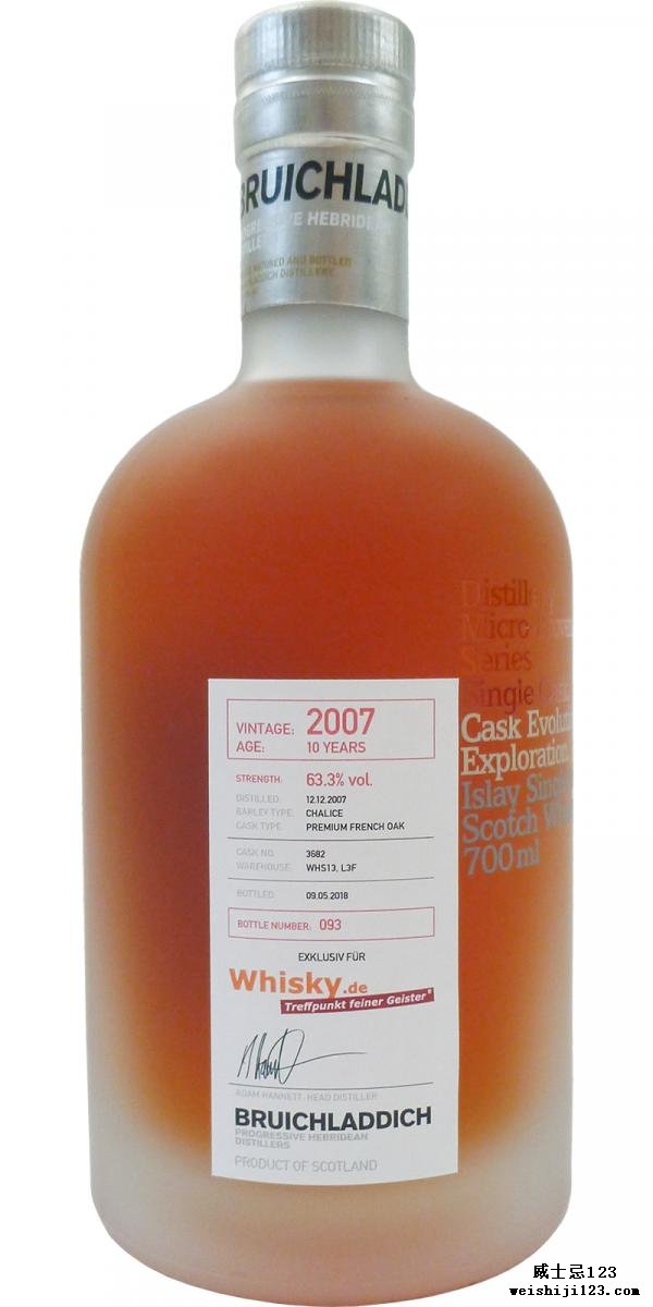 Bruichladdich 2007