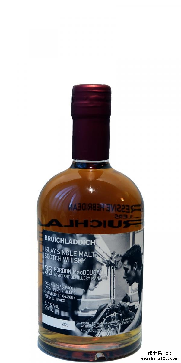 Bruichladdich 2007