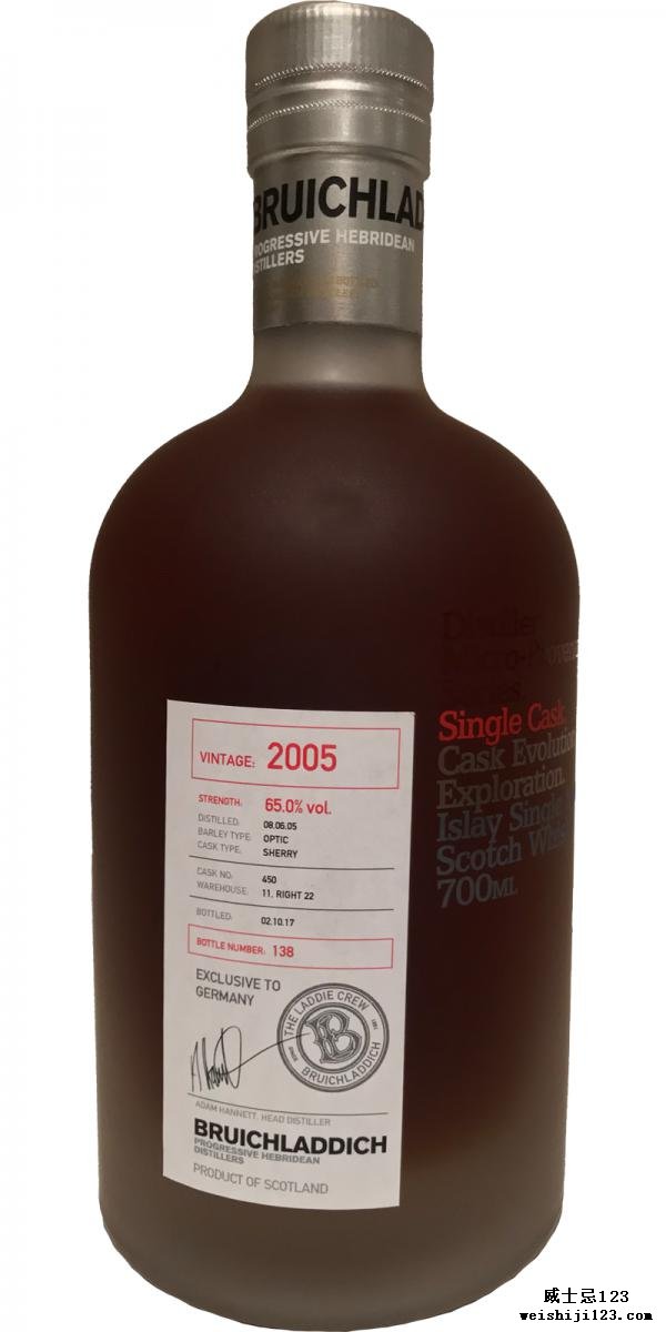 Bruichladdich 2005