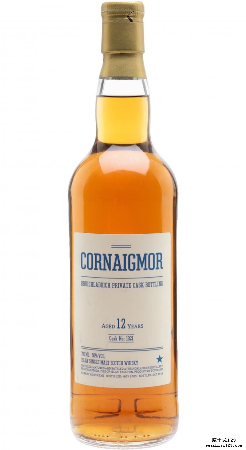 Bruichladdich 2003 - Cornaigmor​