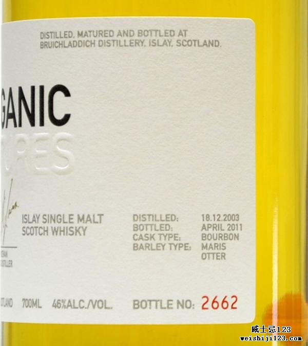 Bruichladdich 2003