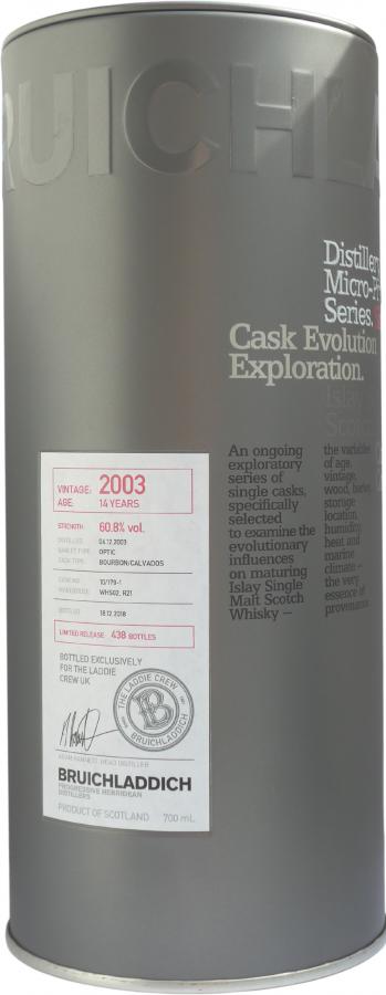 Bruichladdich 2003