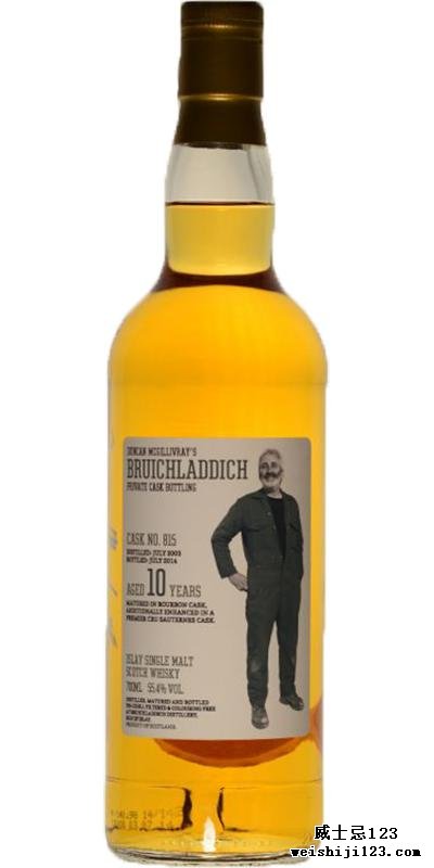 Bruichladdich 2003