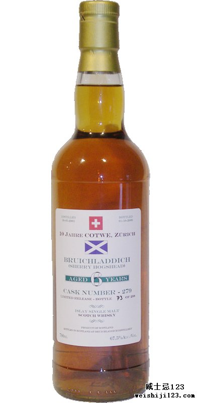 Bruichladdich 2003