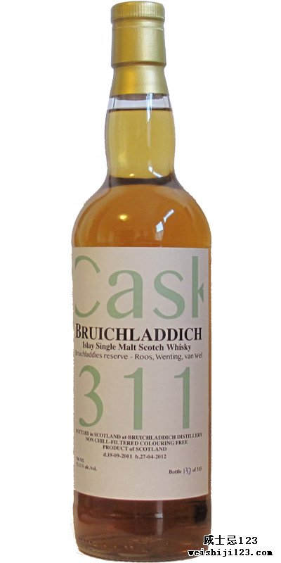 Bruichladdich 2001