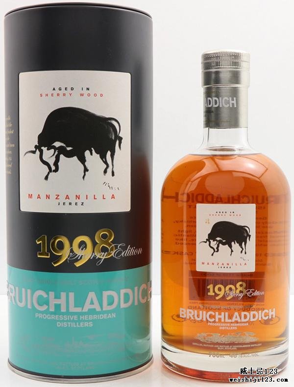 Bruichladdich 1998 Manzanilla