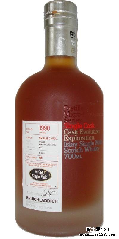 Bruichladdich 1998