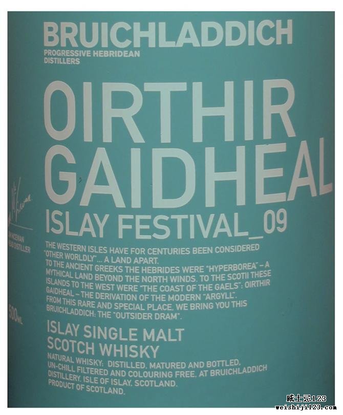 Bruichladdich 1993 Oirthir Gaidheal