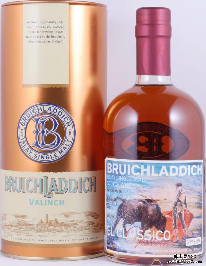 Bruichladdich 1992 Valinch