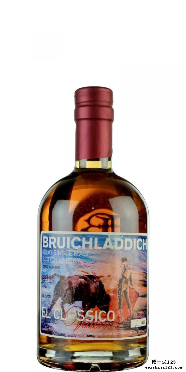 Bruichladdich 1992 Valinch