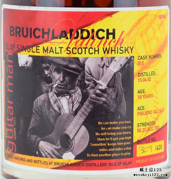 Bruichladdich 1992 Valinch