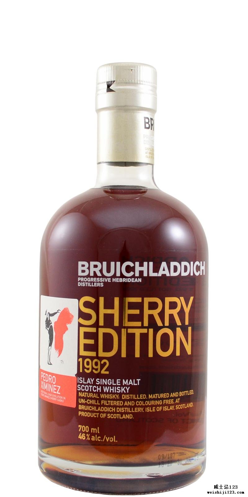 Bruichladdich 1992 Sherry Edition PX