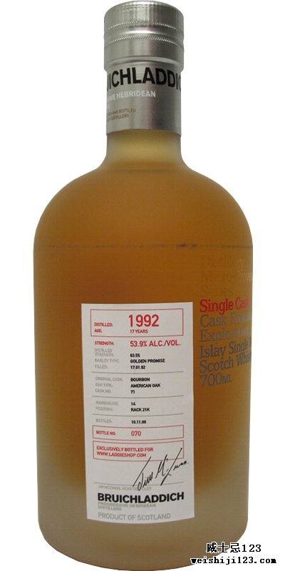 Bruichladdich 1992