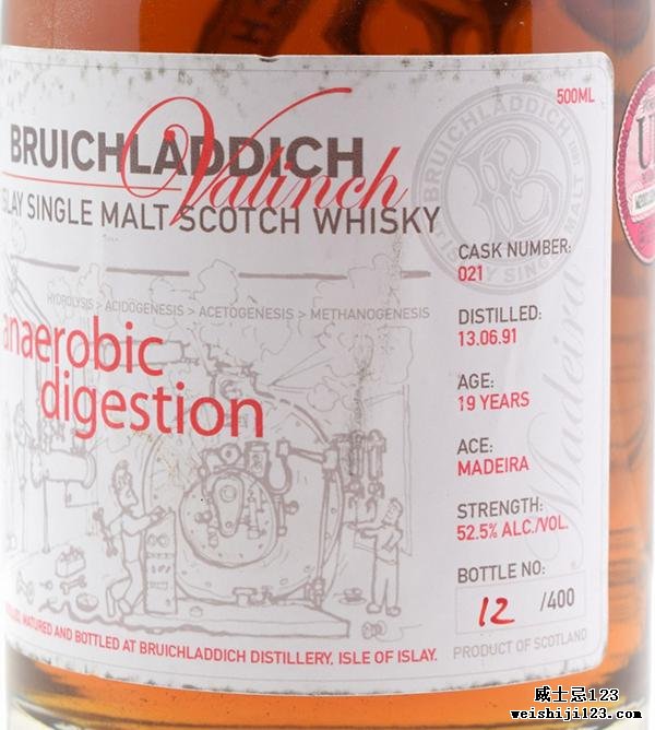 Bruichladdich 1991 Valinch