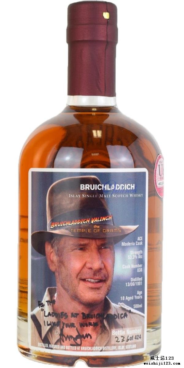 Bruichladdich 1991 Valinch