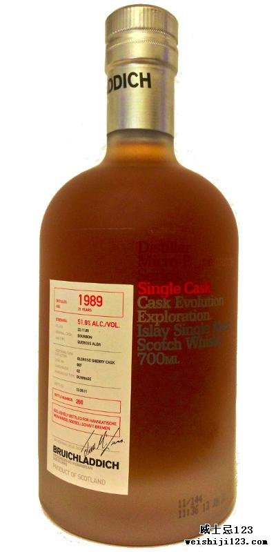 Bruichladdich 1989