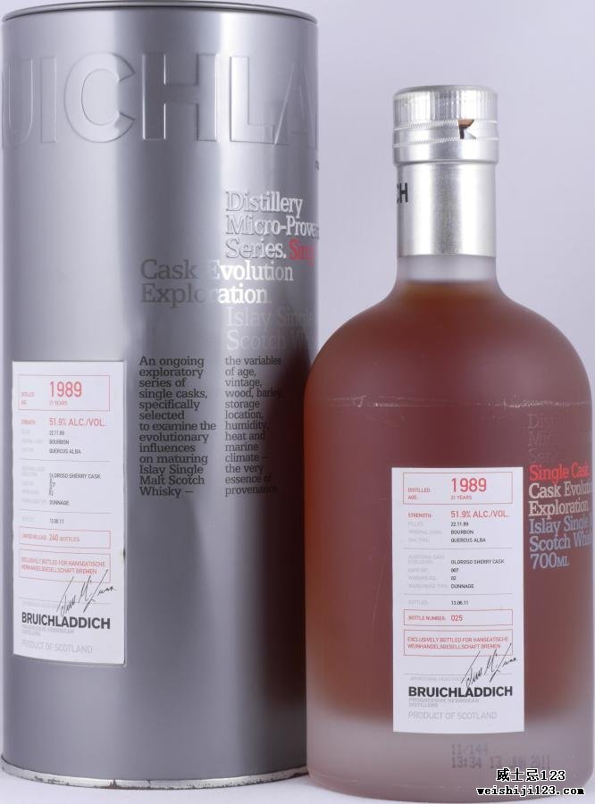 Bruichladdich 1989