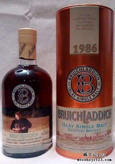 Bruichladdich 1986 Sherry