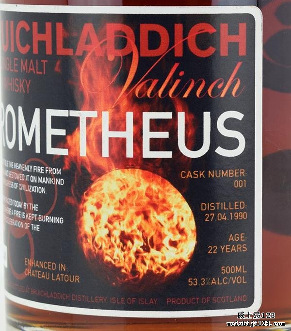 Bruichladdich 1990 Valinch