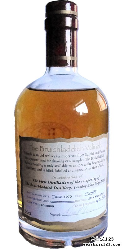 Bruichladdich 1970