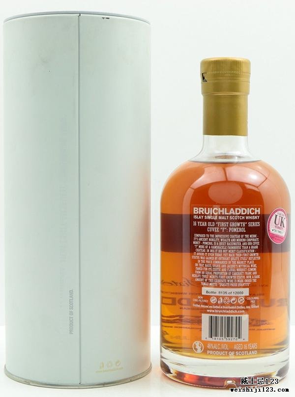 Bruichladdich 16-year-old Cuvee F