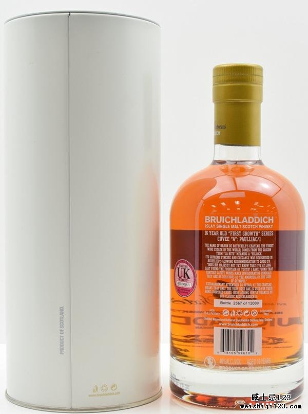 Bruichladdich 16-year-old Cuvee A