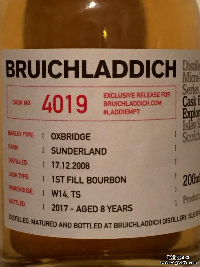 Bruichladdich #LADDIEMP7 - 2008