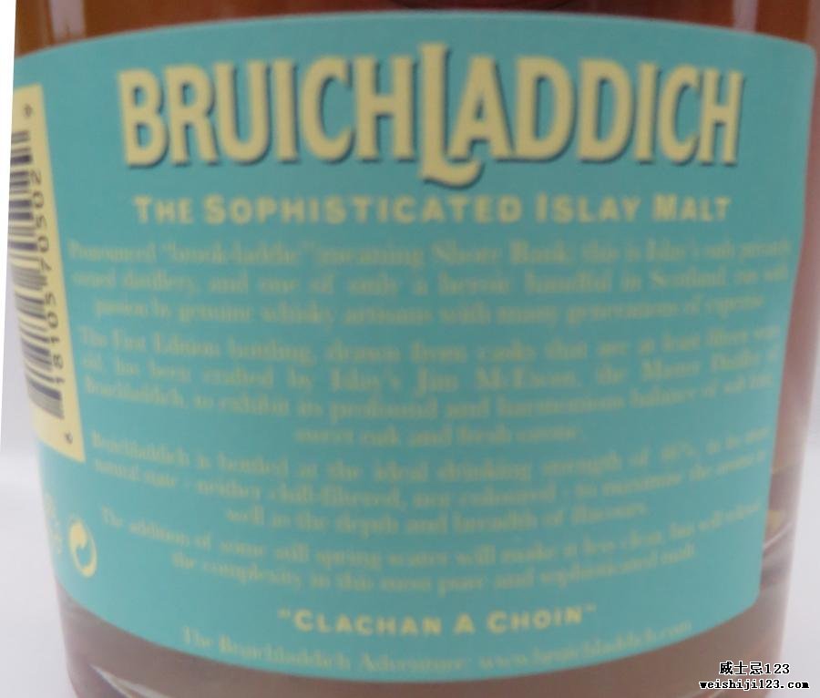 Bruichladdich 15-year-old