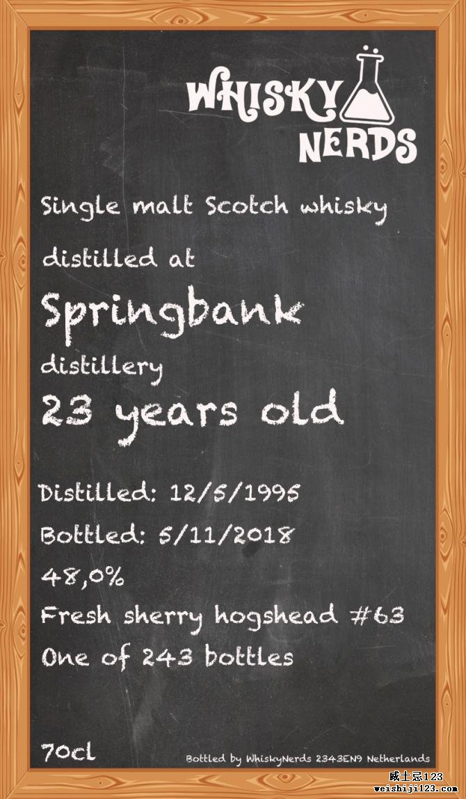 Springbank 1995 WN