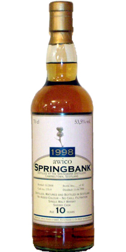 Springbank 1998 WCh