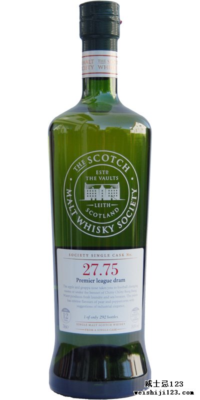 Springbank 1996 SMWS 27.75