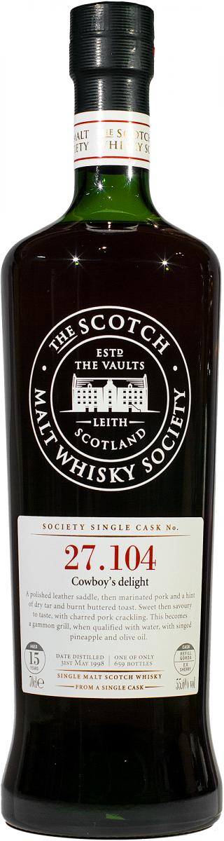 Springbank 1998 SMWS 27.104