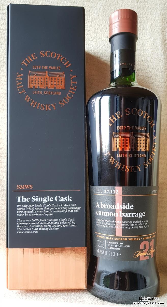 Springbank 1996 SMWS 27.112