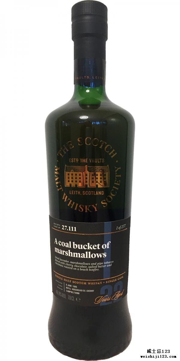 Springbank 1995 SMWS 27.111