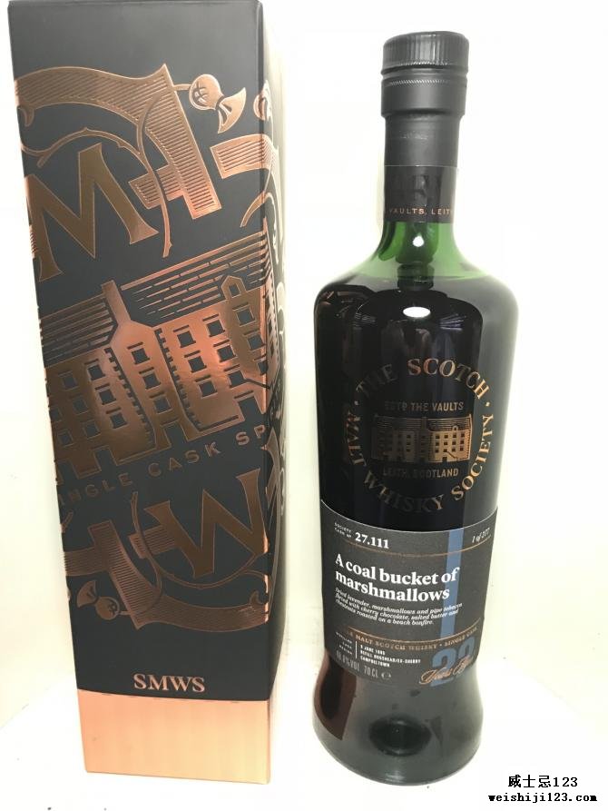 Springbank 1995 SMWS 27.111