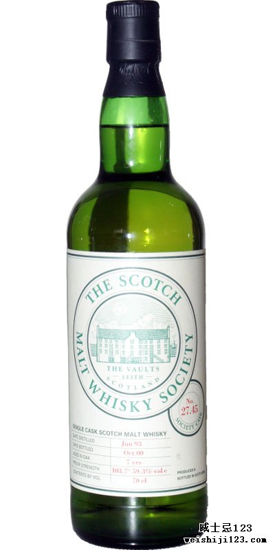 Springbank 1993 SMWS 27.45