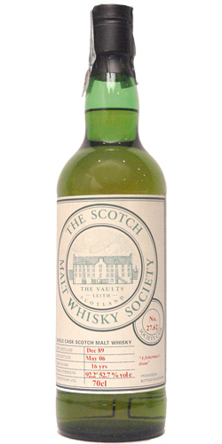 Springbank 1989 SMWS 27.62