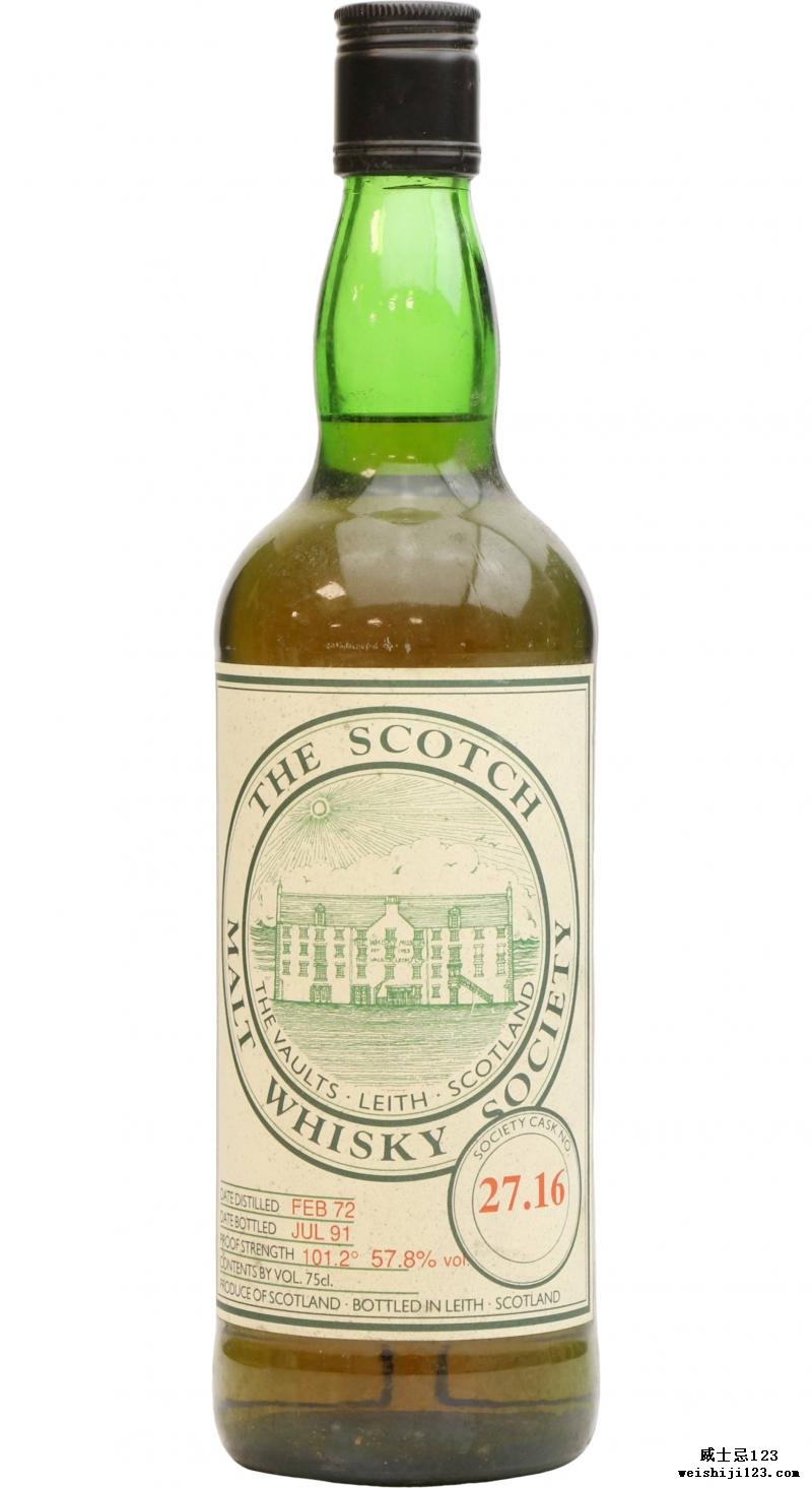 Springbank 1972 SMWS 27.16