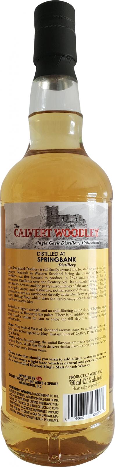 Springbank 1996 CWoM