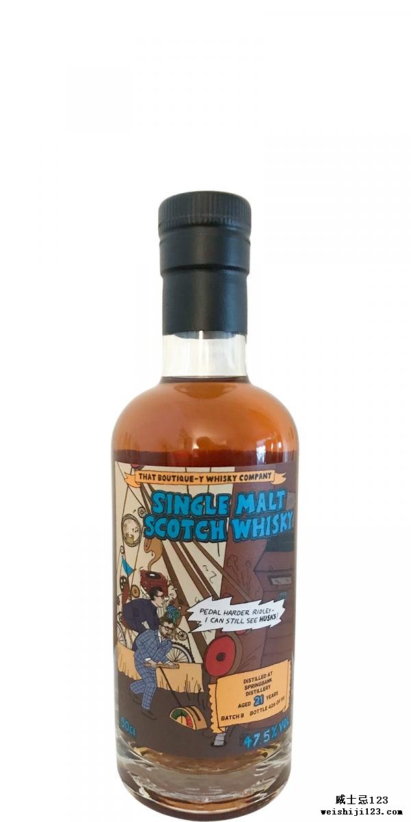 Springbank Batch 8 TBWC