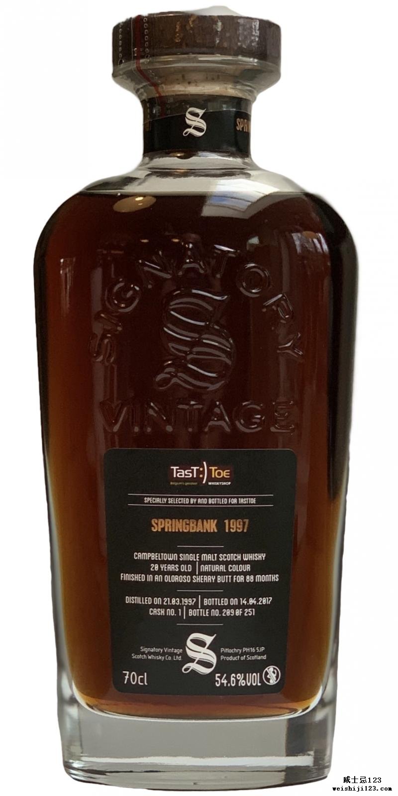 Springbank 1997 SV