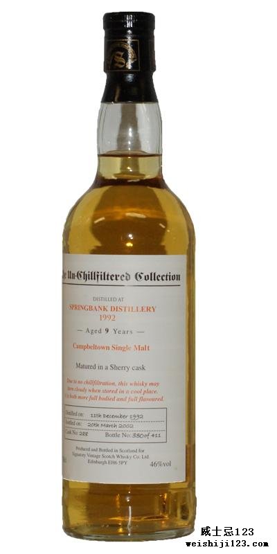 Springbank 1992 SV