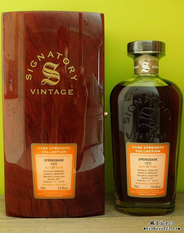 Springbank 1970 SV