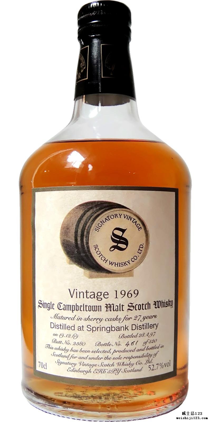 Springbank 1969 SV