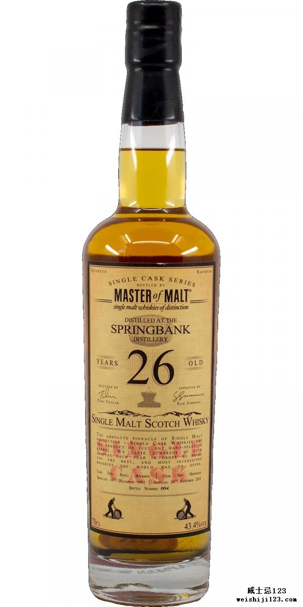 Springbank 1991 MoM