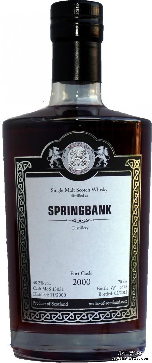 Springbank 2000 MoS