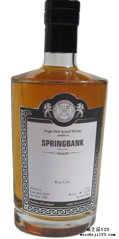 Springbank 1998 MoS